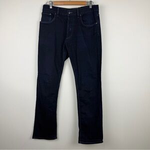 Hugo Boss Dark Wash Slim Straight Jeans Designer Core W34 L32